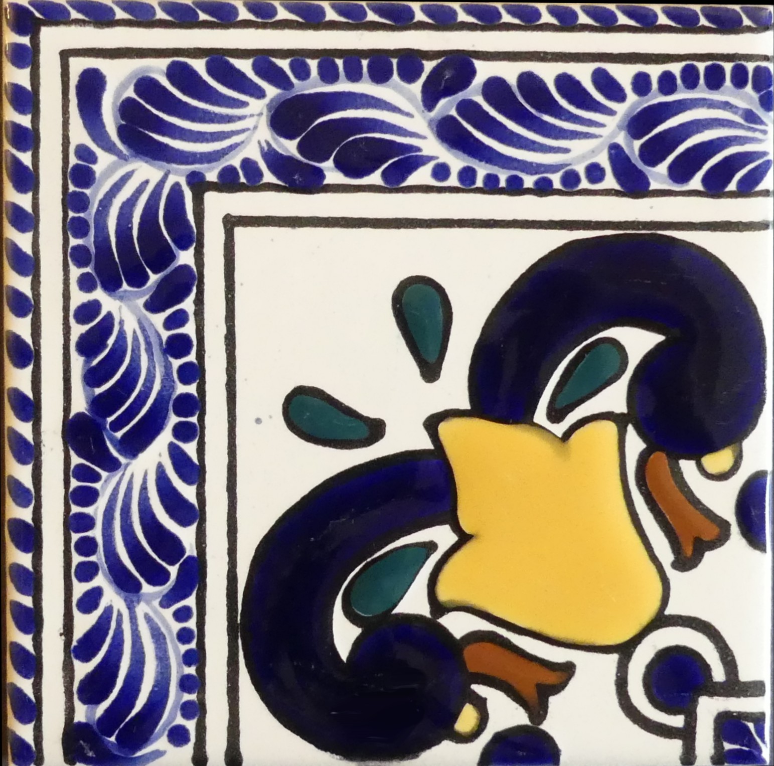 Baroque 7, 6" Corner Clay