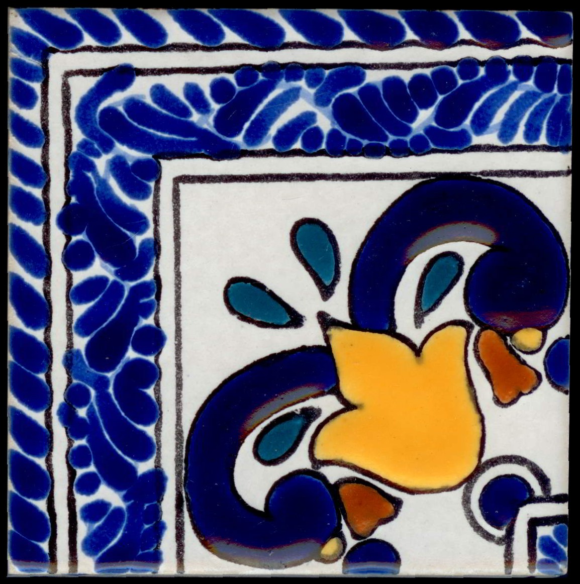 Baroque 7, 3 3/4" Porcelain