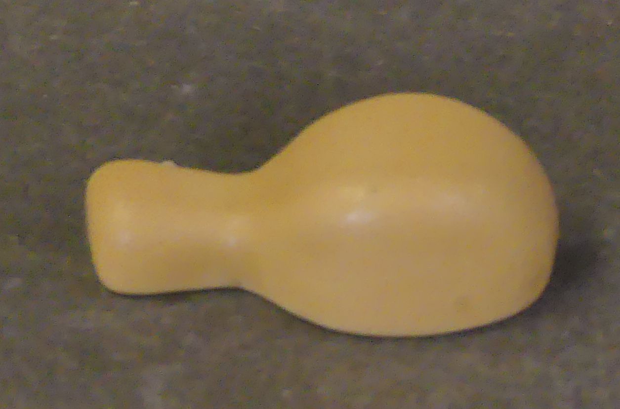 Chair Rail Corner Gold Porcelain