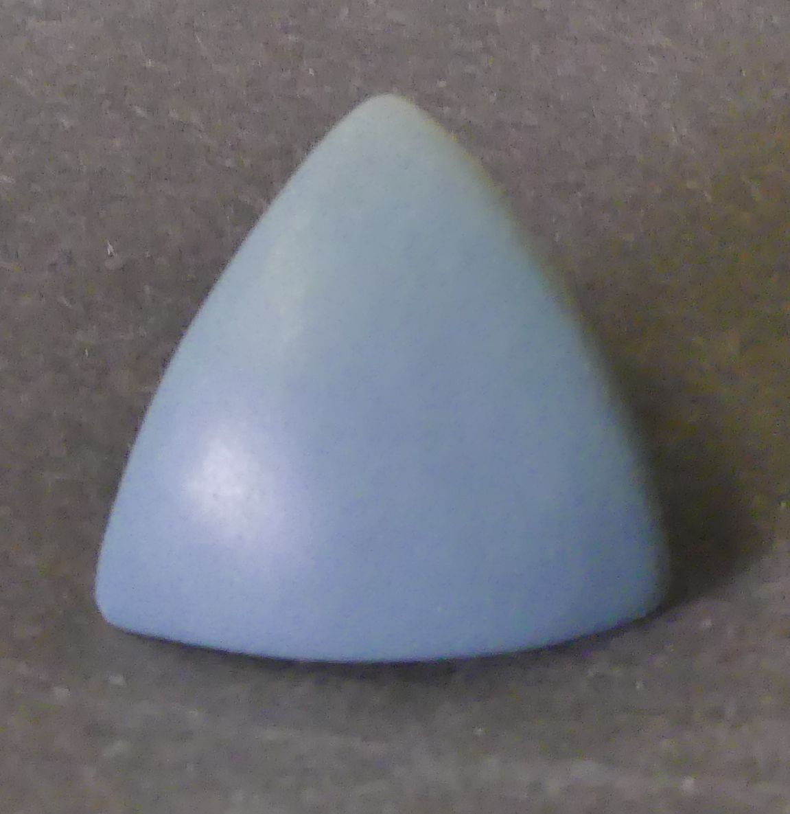 Wide 1/4 Round Beak Marina Blue Porcelain