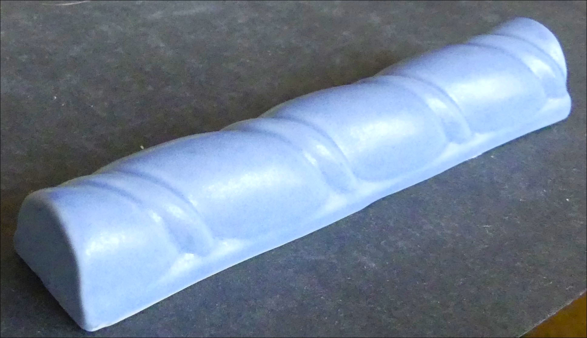 Rope Coarse 5 3/4" Aqua Porcelain