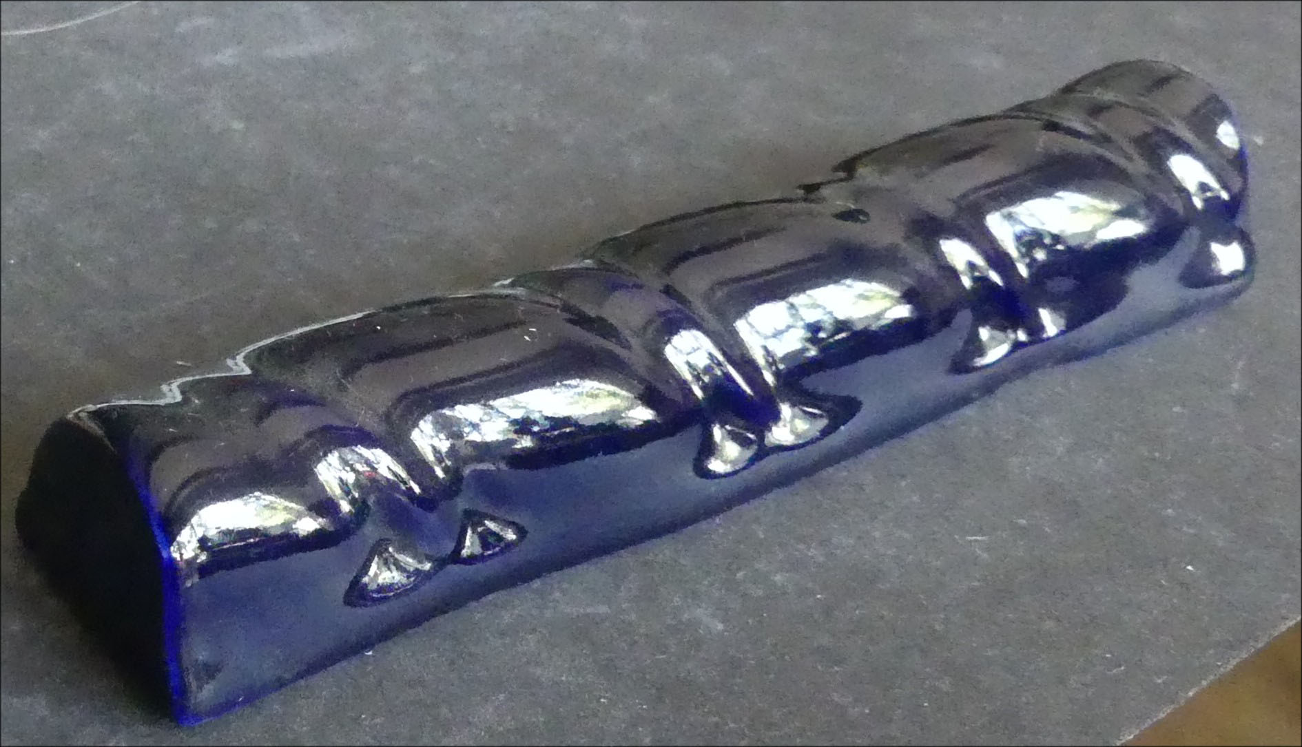 Rope Coarse 5 3/4" Cobalt Porcelain