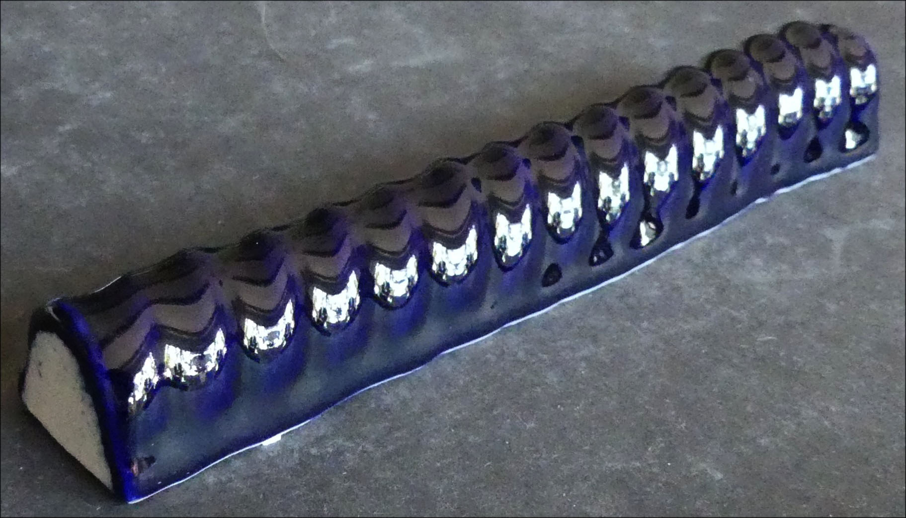 Rope 6" Cobalt Coarse Clay