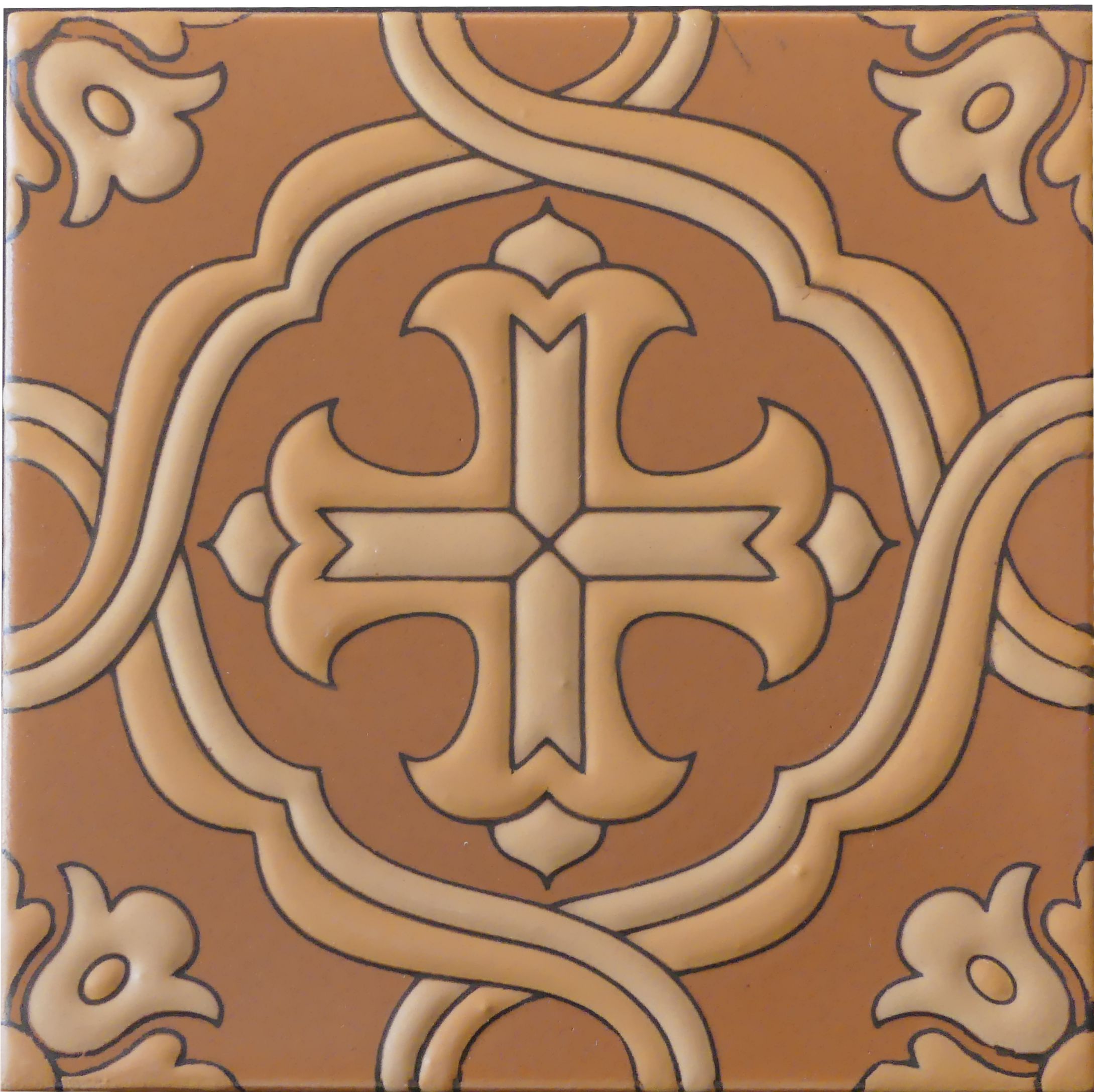 Sta Cruz Terra Cot 5 3/4" Porcelain