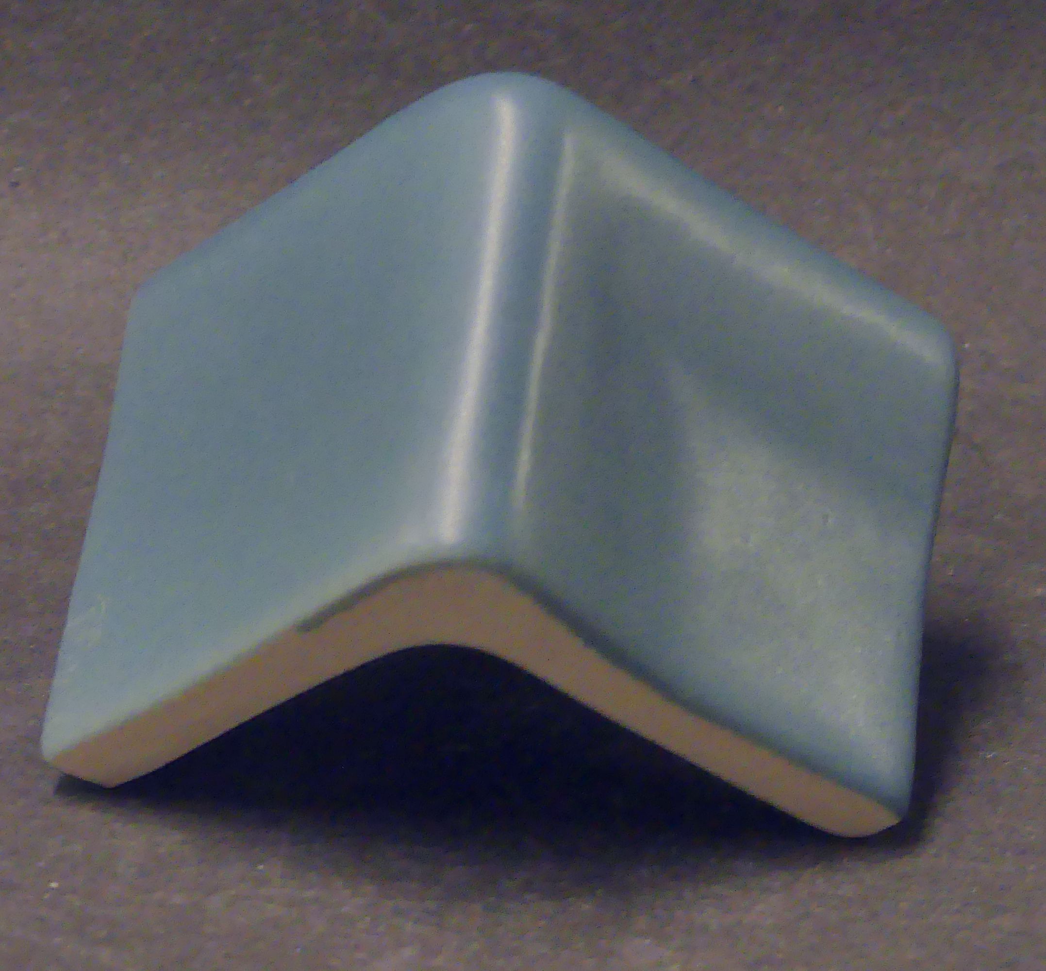 V-Cap Corner Marina Blue Porcelain